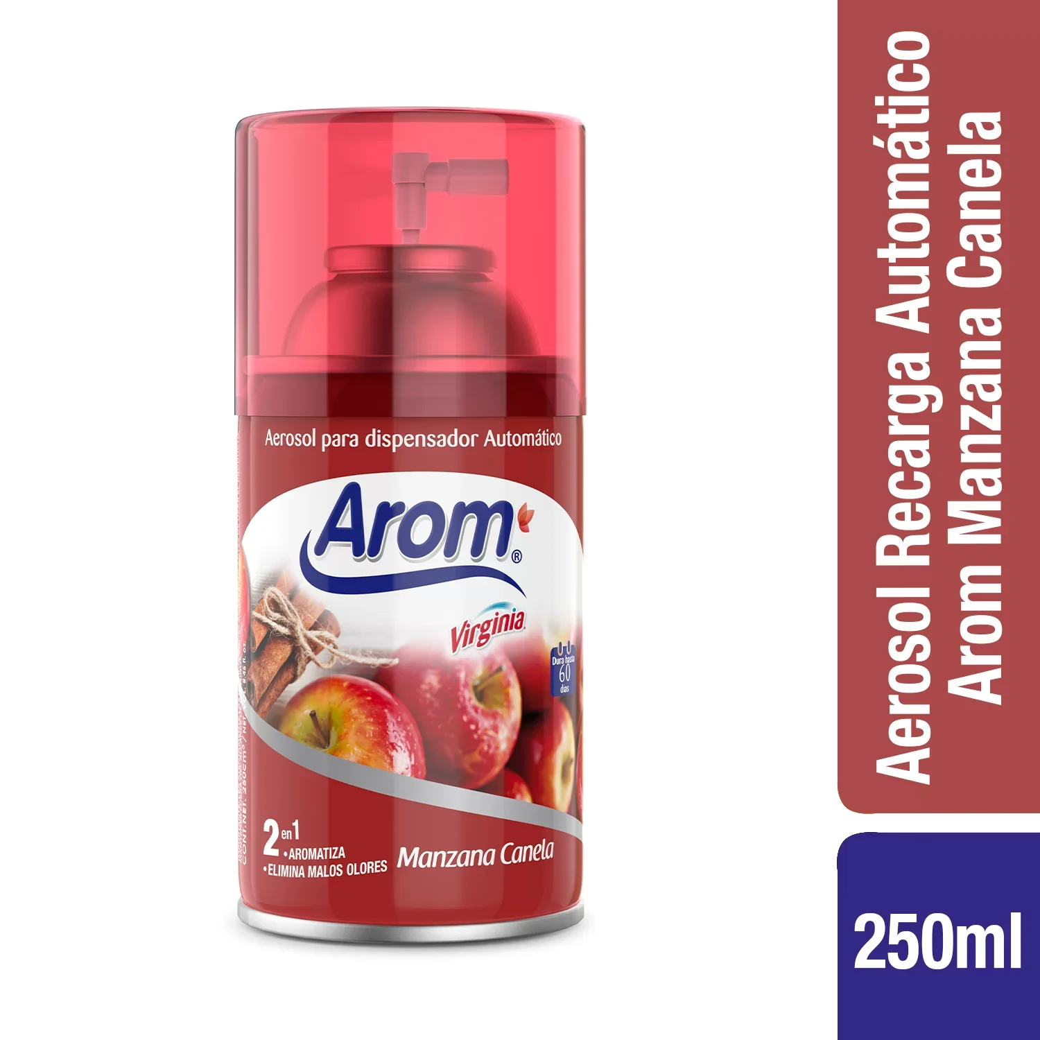 Recarga Aromatizante automático Arom Manzana Canela 250cc